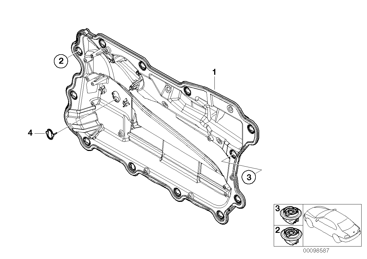 BMW 51417007118 Quick Fastener