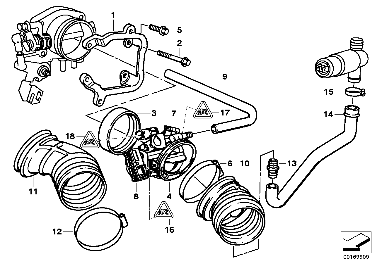 BMW 11151703714 Hose