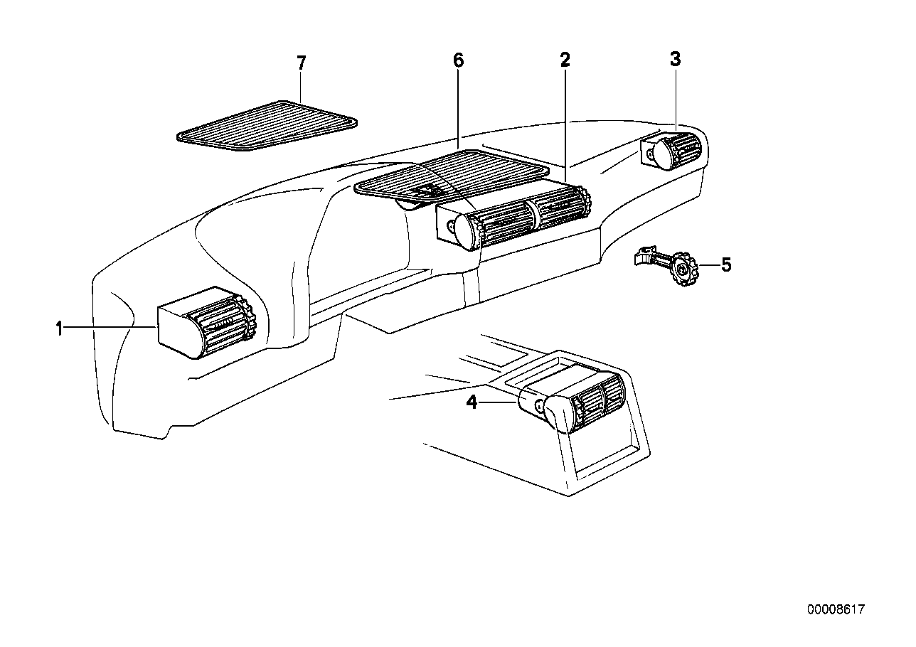 BMW 64221379875 Potentiometre