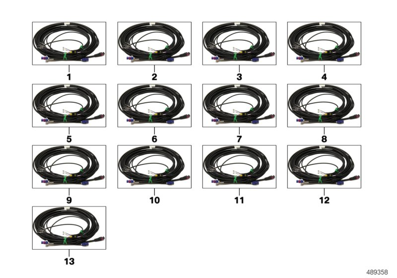 BMW 61119322242 Repair Module, Headunit / Cid