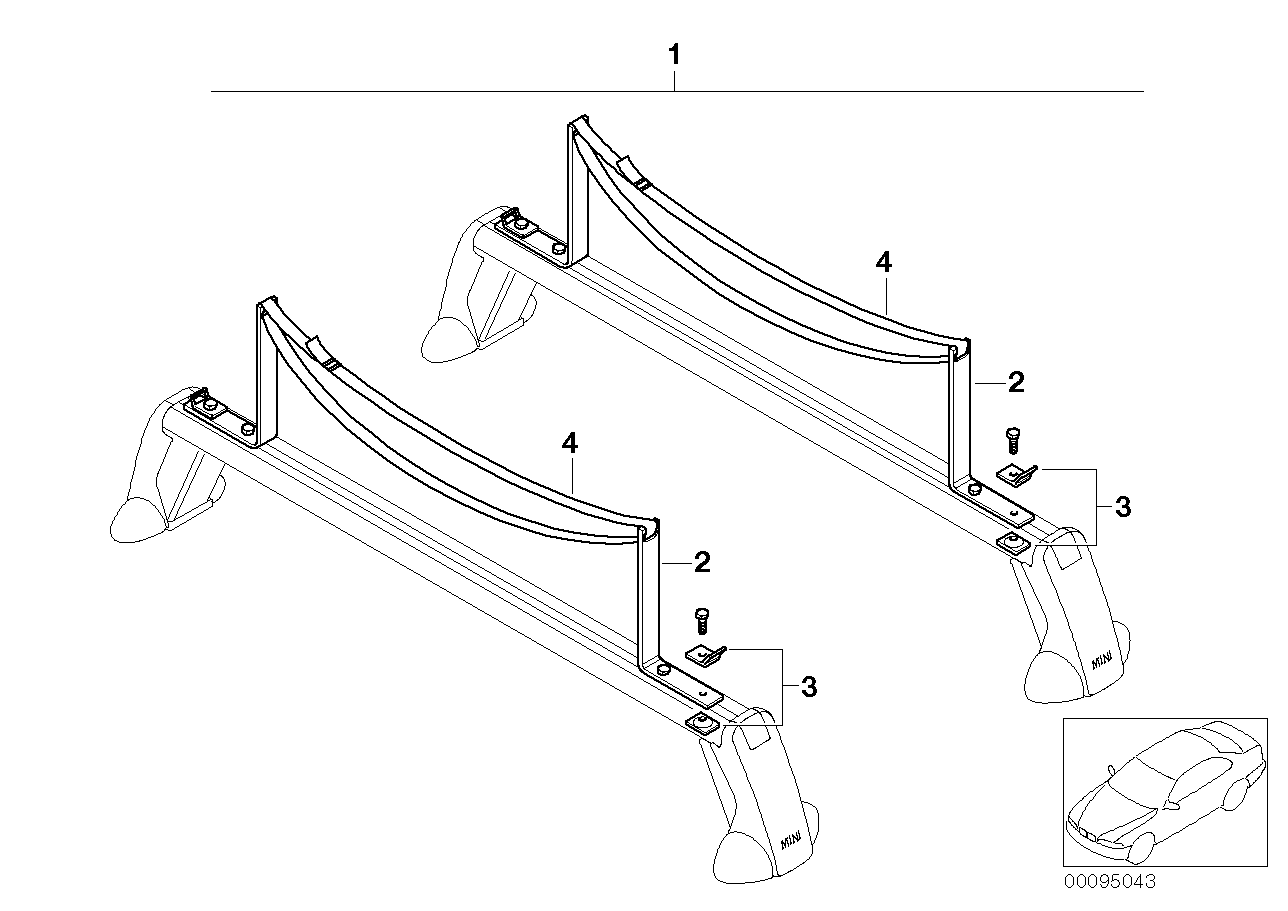 BMW 82799404916 Bracket