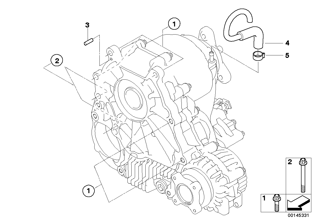 BMW 27107537060 Vent Pipe