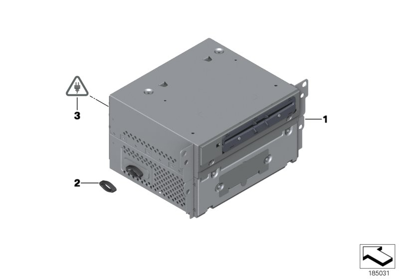 BMW 65129231489 Exchange Cic / Iboc