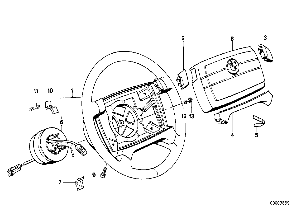 BMW 65771371462 Impact Sensor