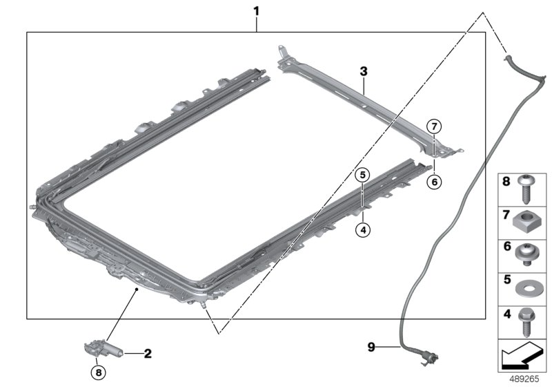 BMW 54107481081 Screw