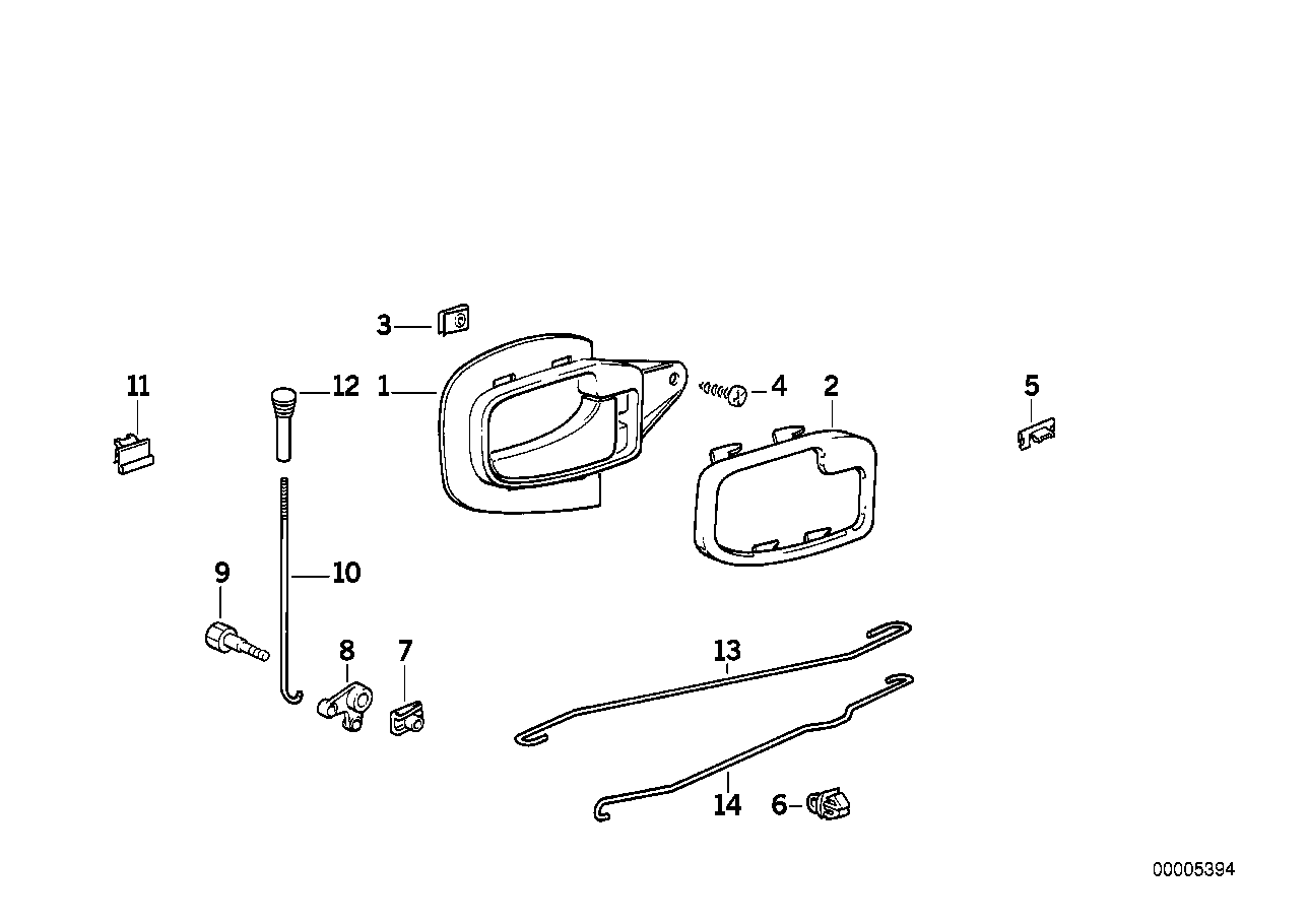 BMW 51221960833 Connection Rod