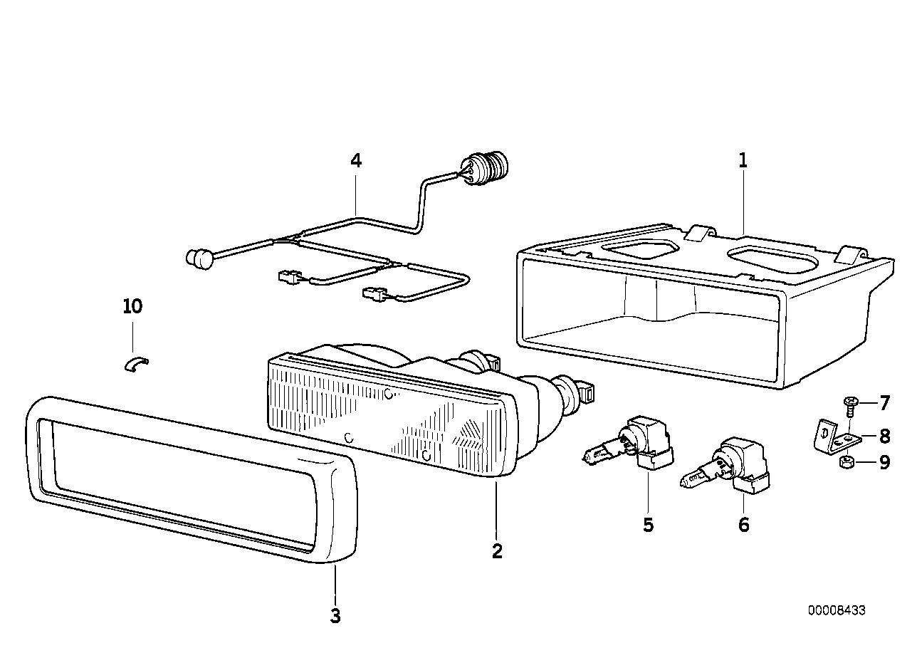 BMW 63128354557 Housing