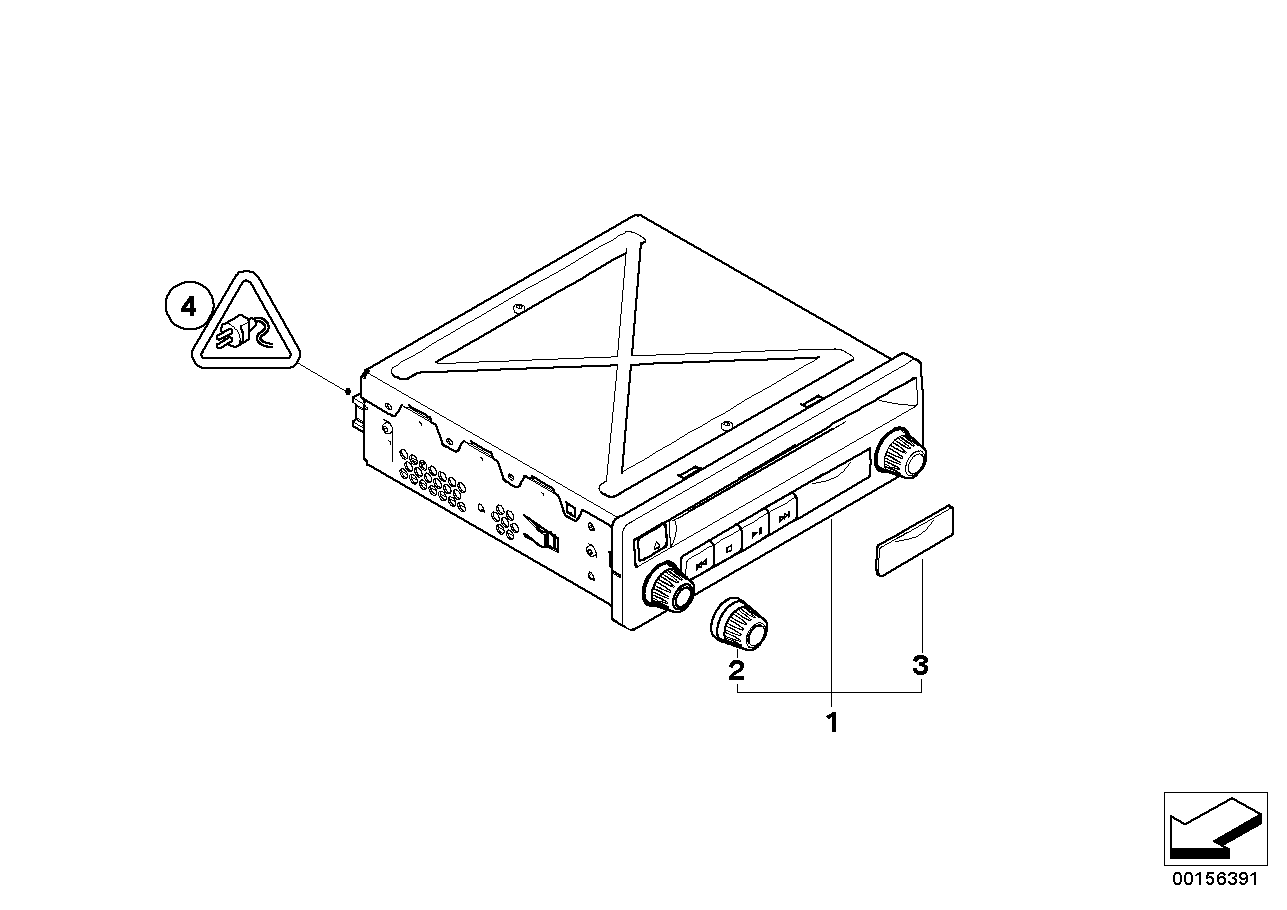 BMW 61136913666 Socket Housing