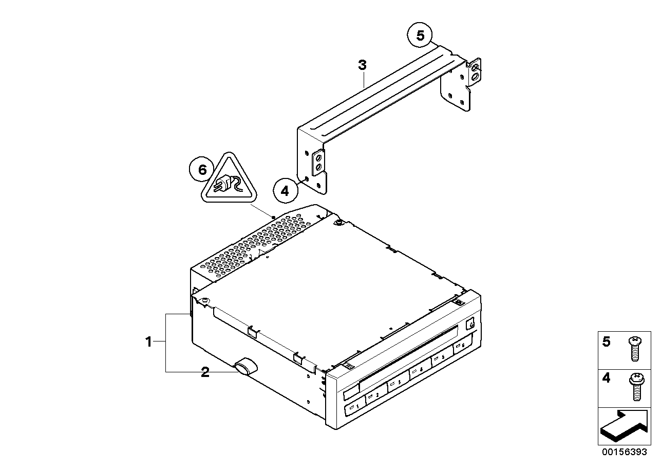 BMW 65129243418 Exchange. Dvd Changer