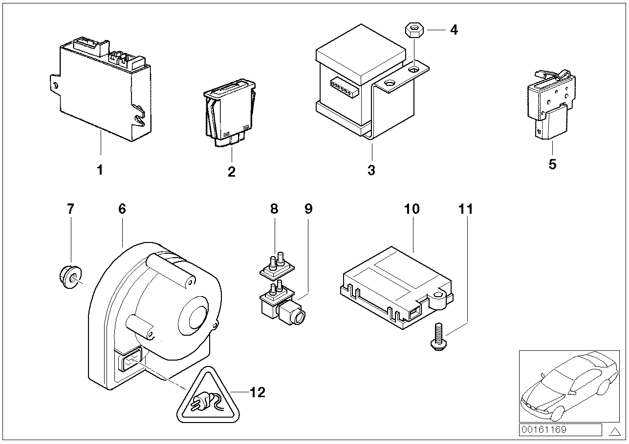 BMW 07119901400 Countersunk Screw