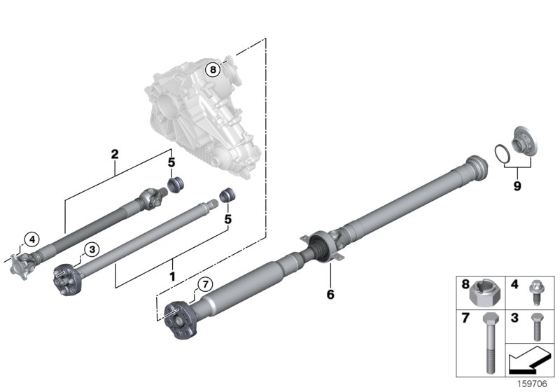 BMW 26207567716 Set Of Screws