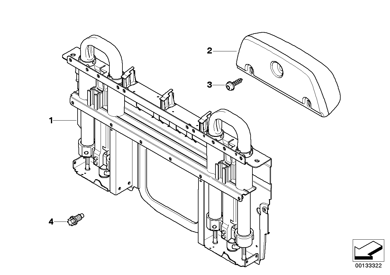 BMW 32311159336 Torx-Bolt With Washer