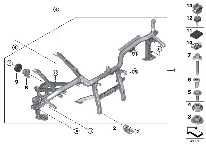 BMW 51459493404 DAMPING ELEMENT