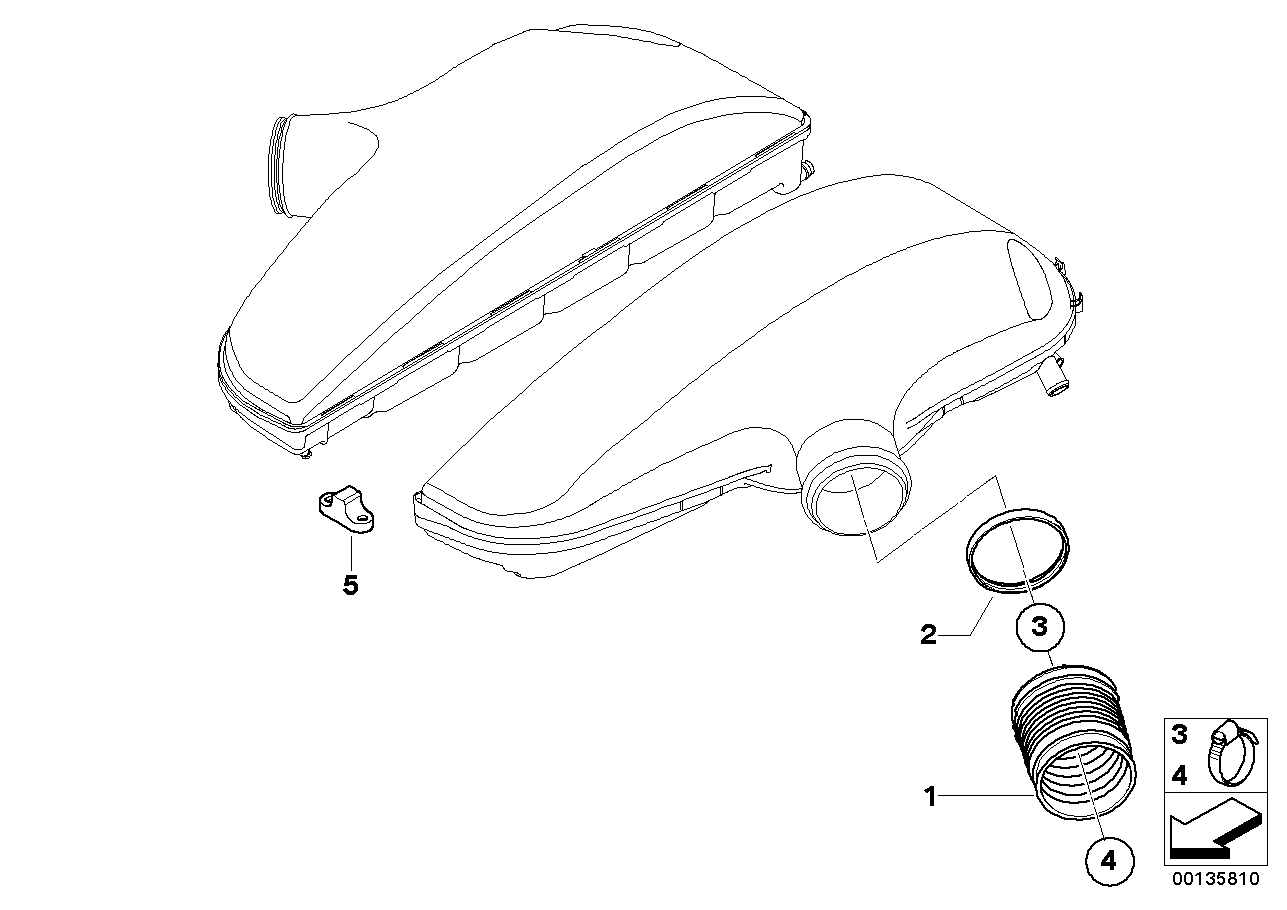 BMW 11617834213 Rubber Boot