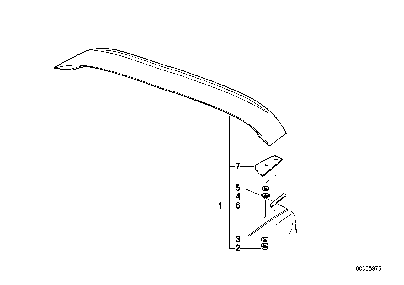 BMW 51712232389 Gasket Left