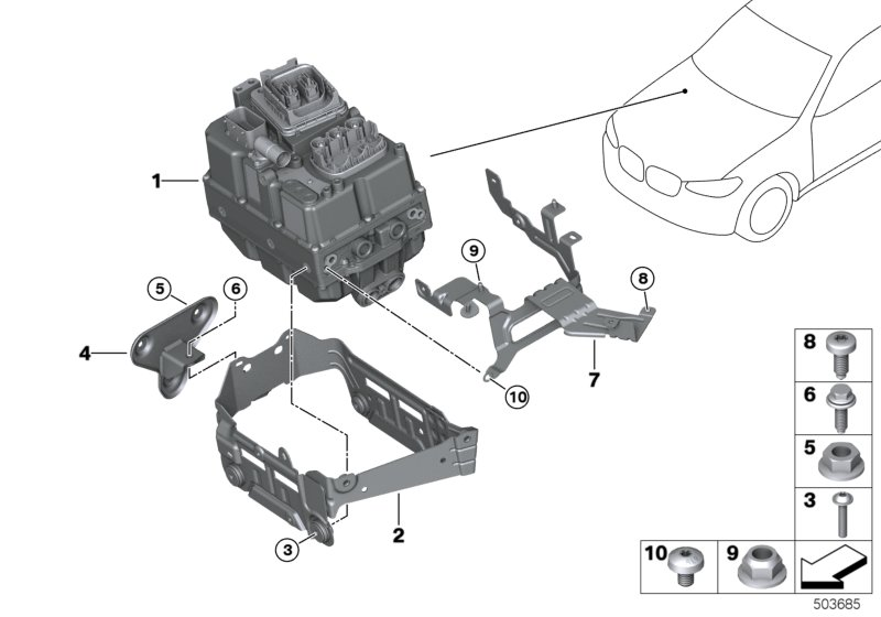 BMW 12369847308 ELECTRIC MOTOR ELECTRONICS