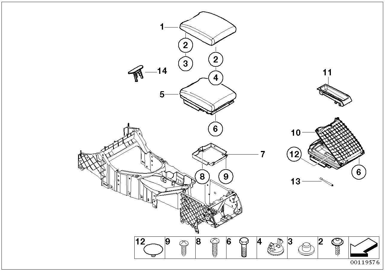 BMW 07119903158 Countersunk Screw