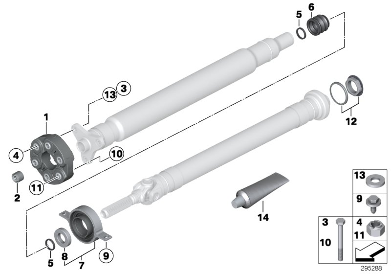 BMW 26112284776 Universal Joint