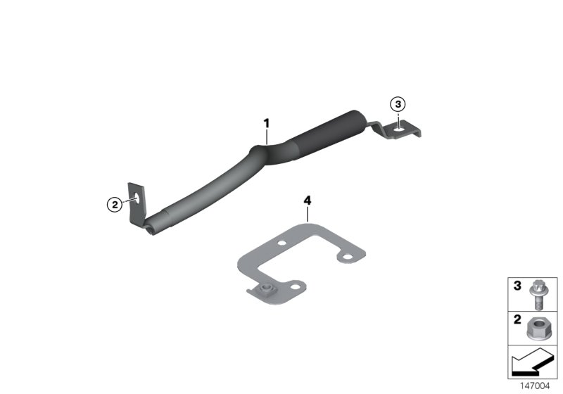 BMW 12427570525 Interference-Suppression Band