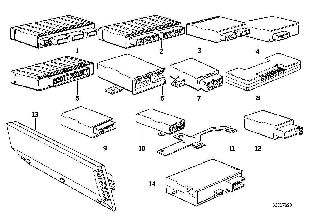 BMW 61351379741 Relay