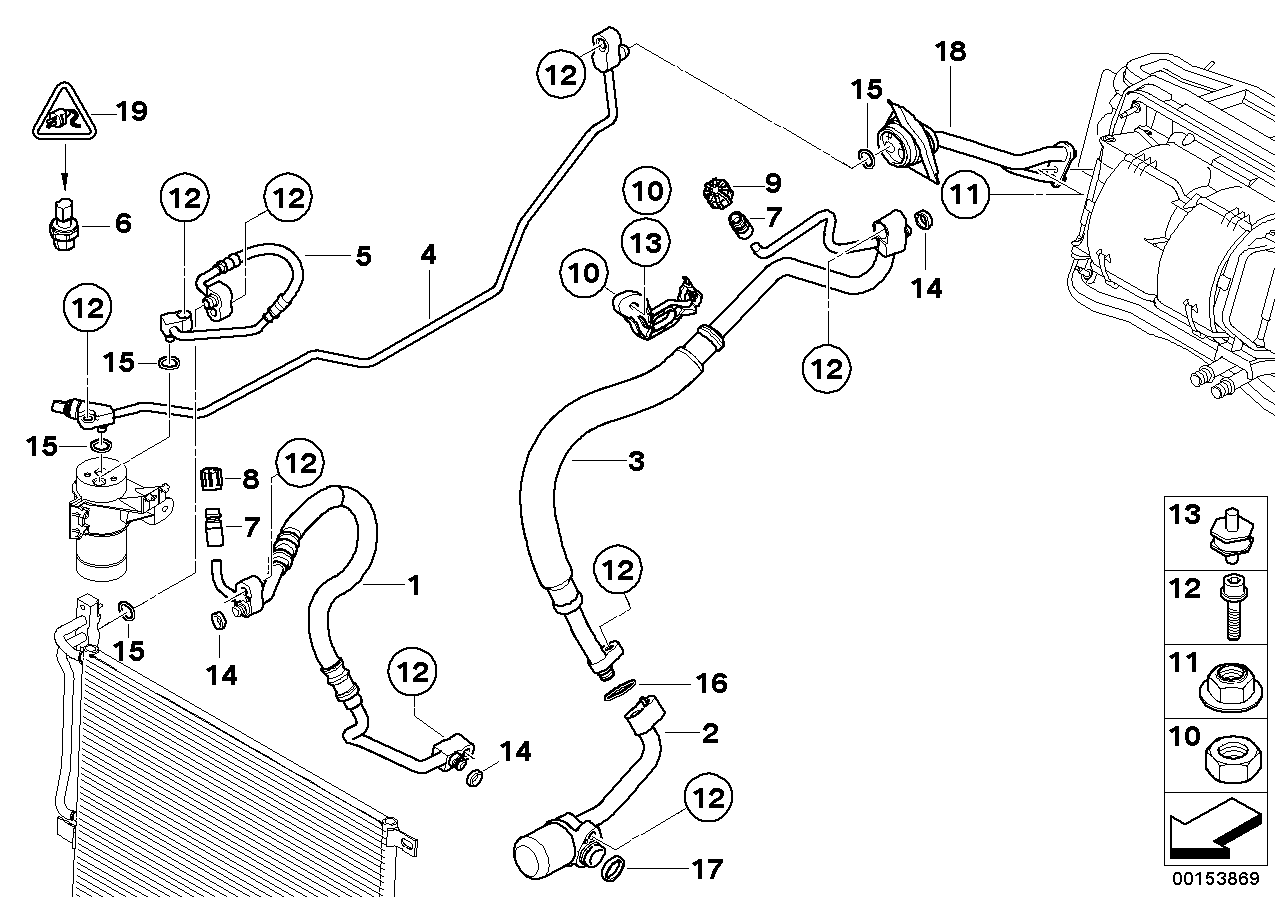 BMW 61623413381 Rubber Buffer