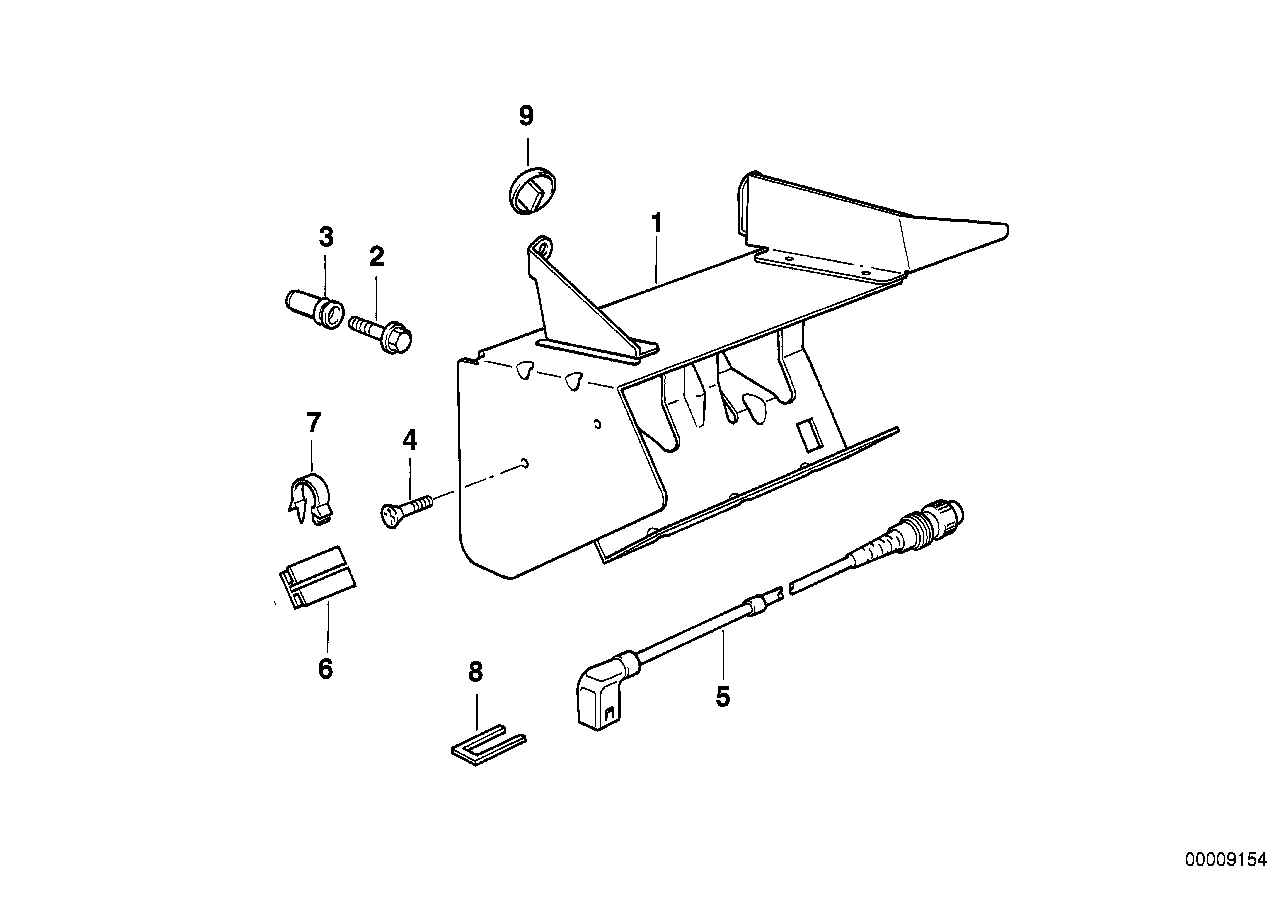 BMW 65128362100 Covering Cap