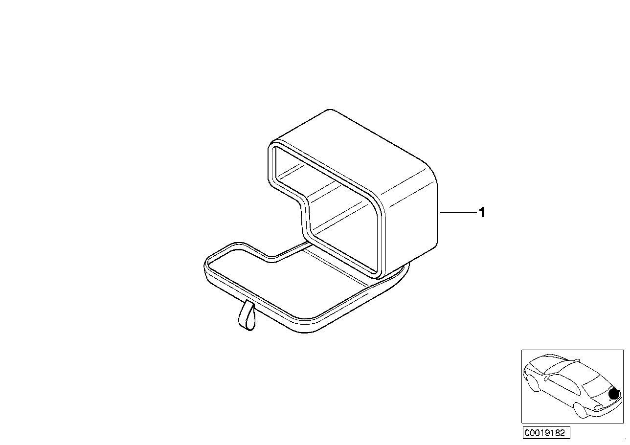 BMW 82111470435 Cover Changer