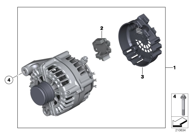 BMW 07129905444 Asa-Bolt