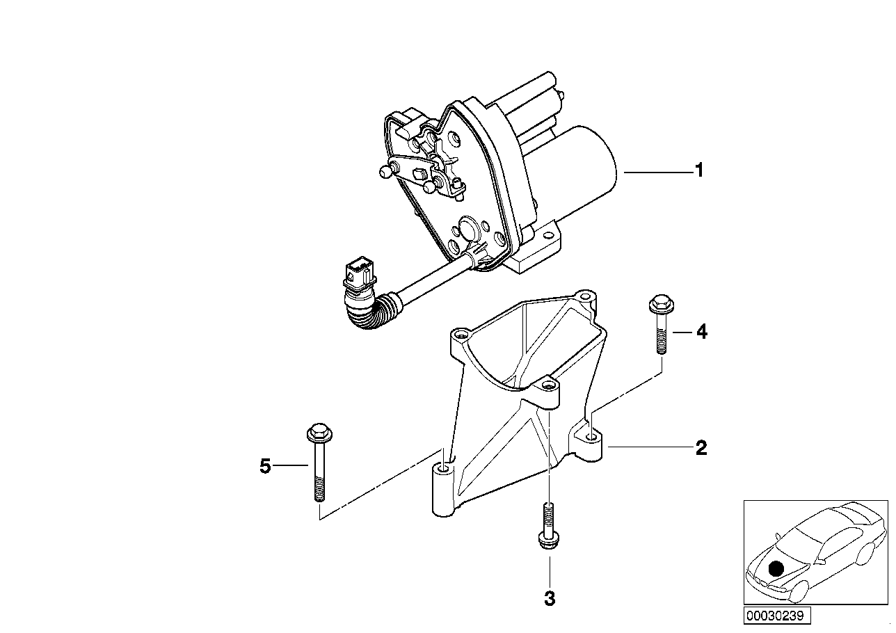 BMW 12727831246 Throttle Actuator