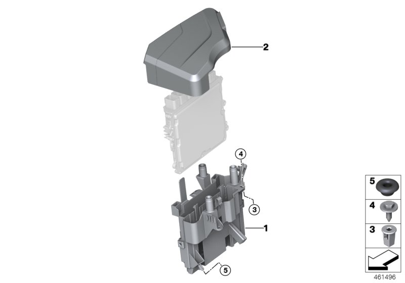 BMW 12908642422 Mudguard