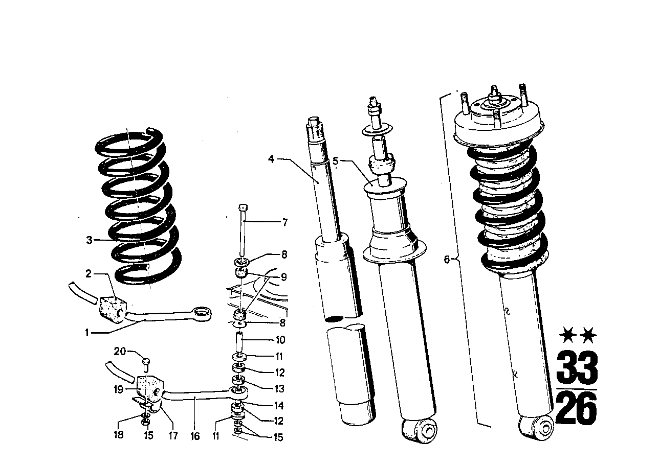 BMW 33551103718 Bump Stop