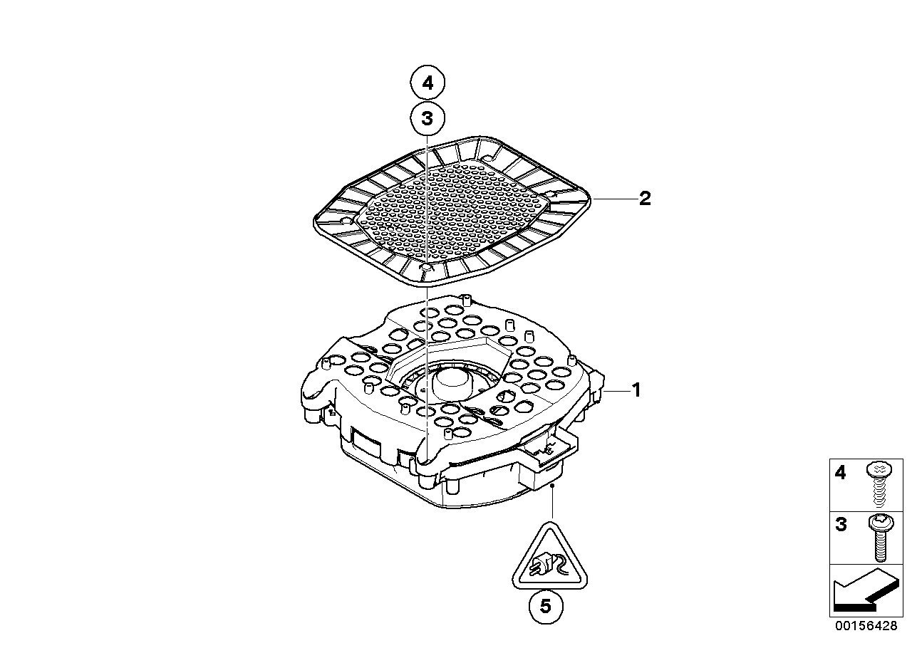 BMW 65137842195 Central Bass, Individual Audio