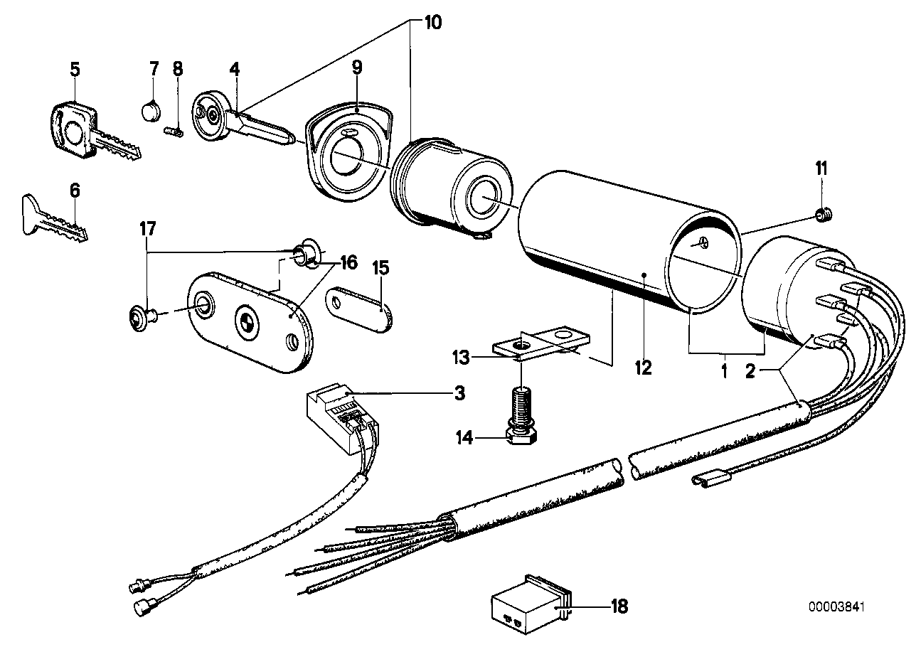 BMW 61131350625 Plug Housing