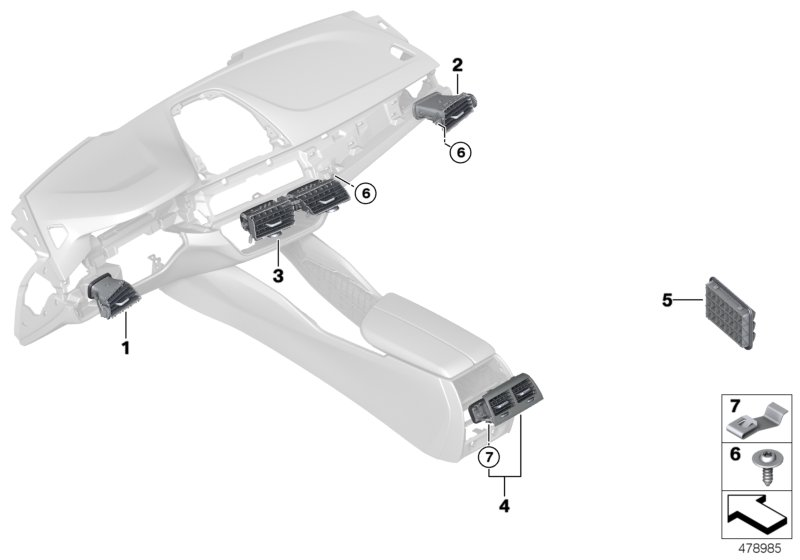 BMW 07149376436 CLAMP
