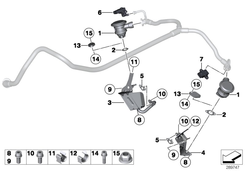 BMW 11727584665 Gasket Steel