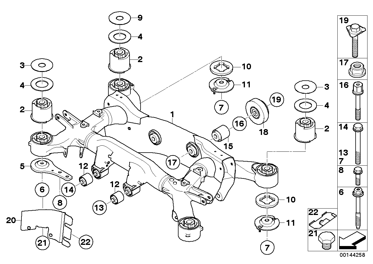 BMW 33176775540 Vibration Absorber