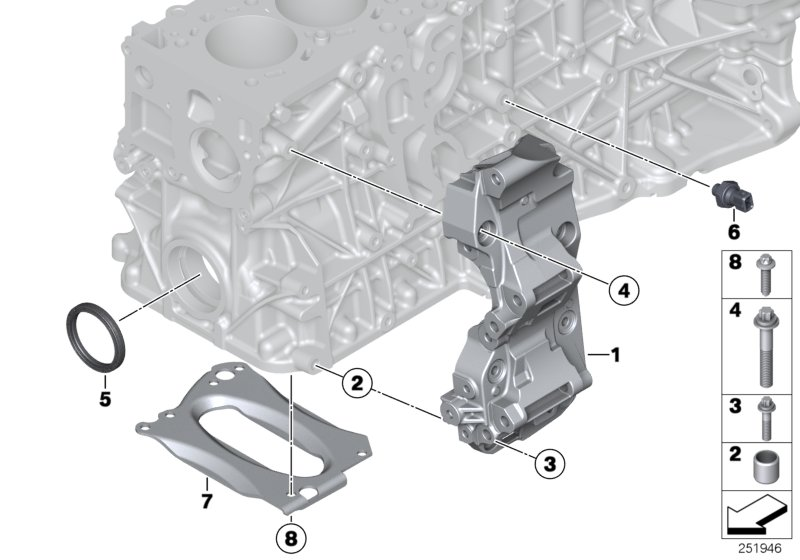 BMW 11118511973 BOWL REINFORCEMENT