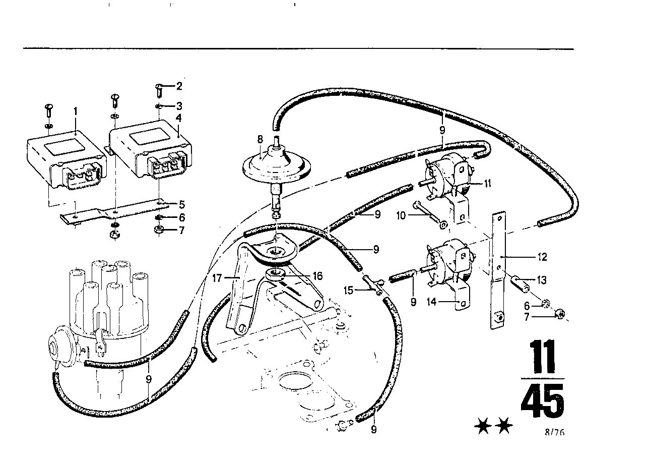 BMW 13211252253 Vacumm Box