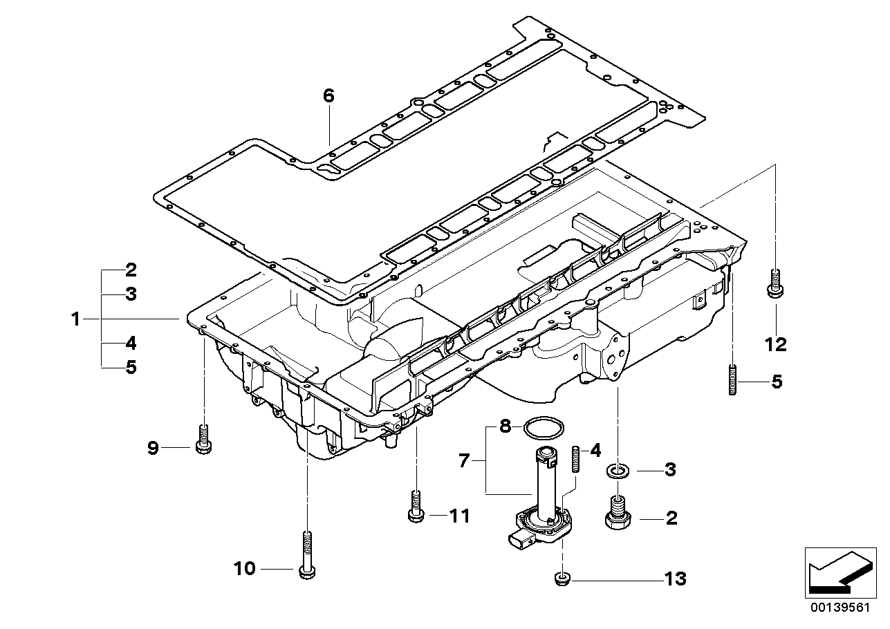 BMW 07129905488 Isa Screw With Washer