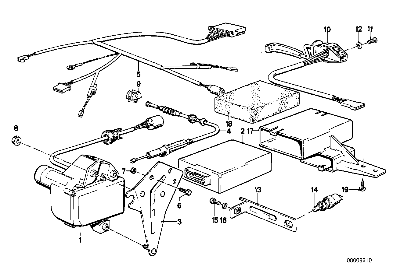 BMW 65711371409 Actuator