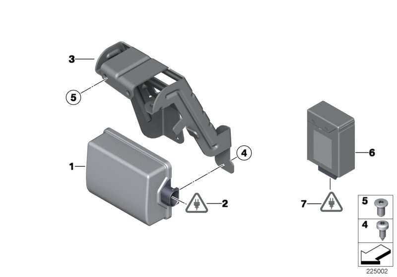 BMW 66316782195 Bracket For.Sensor