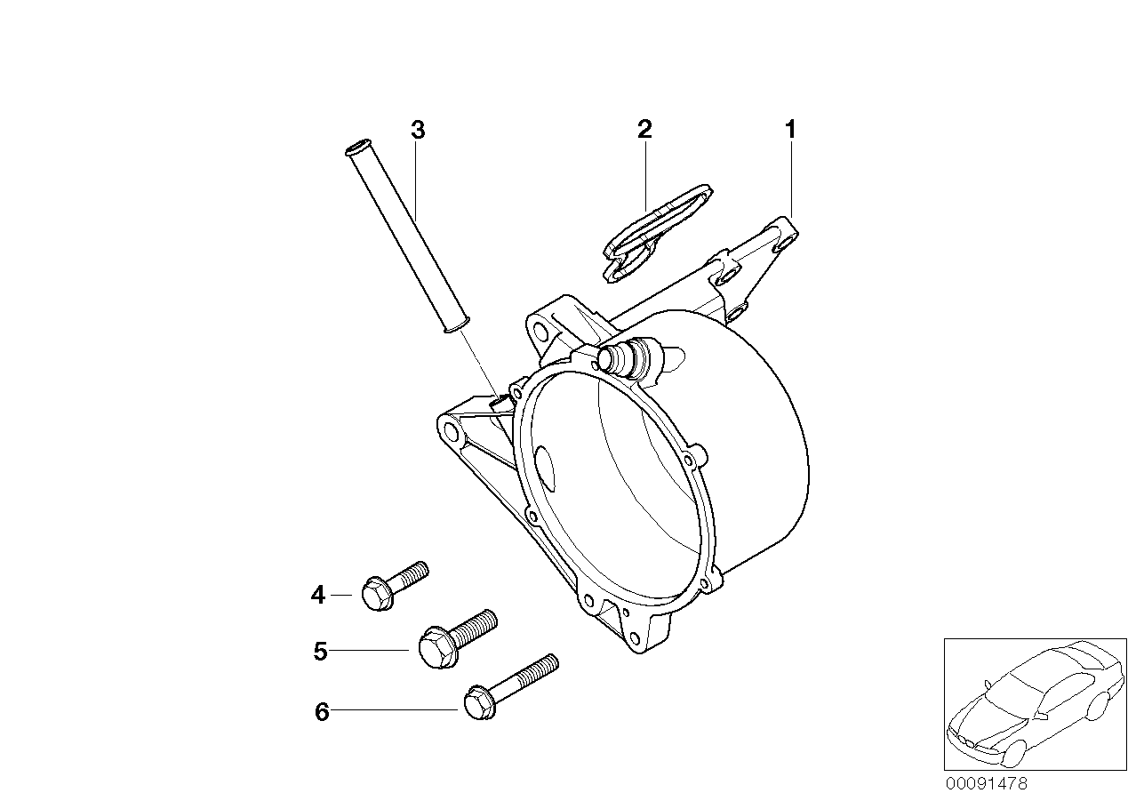 BMW 12311439988 Feed Pipe