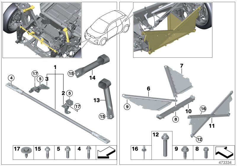 BMW 31106864716 Collar Screw