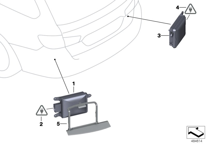 BMW 66326789532 Screening, Right