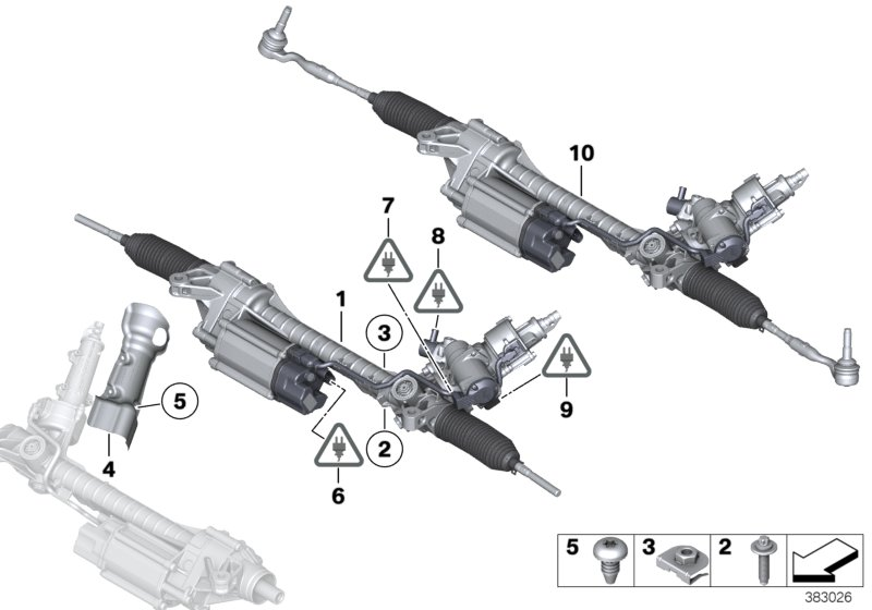 BMW 32106788643 Asa Screw, Self-Tapping