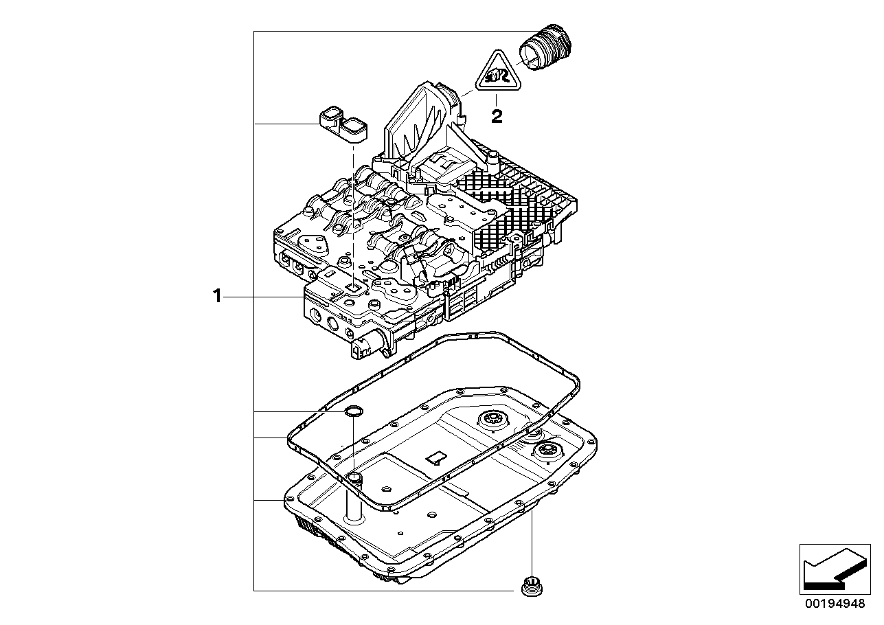 BMW 24347647851 Exchange Repair Kit For Mechatronics