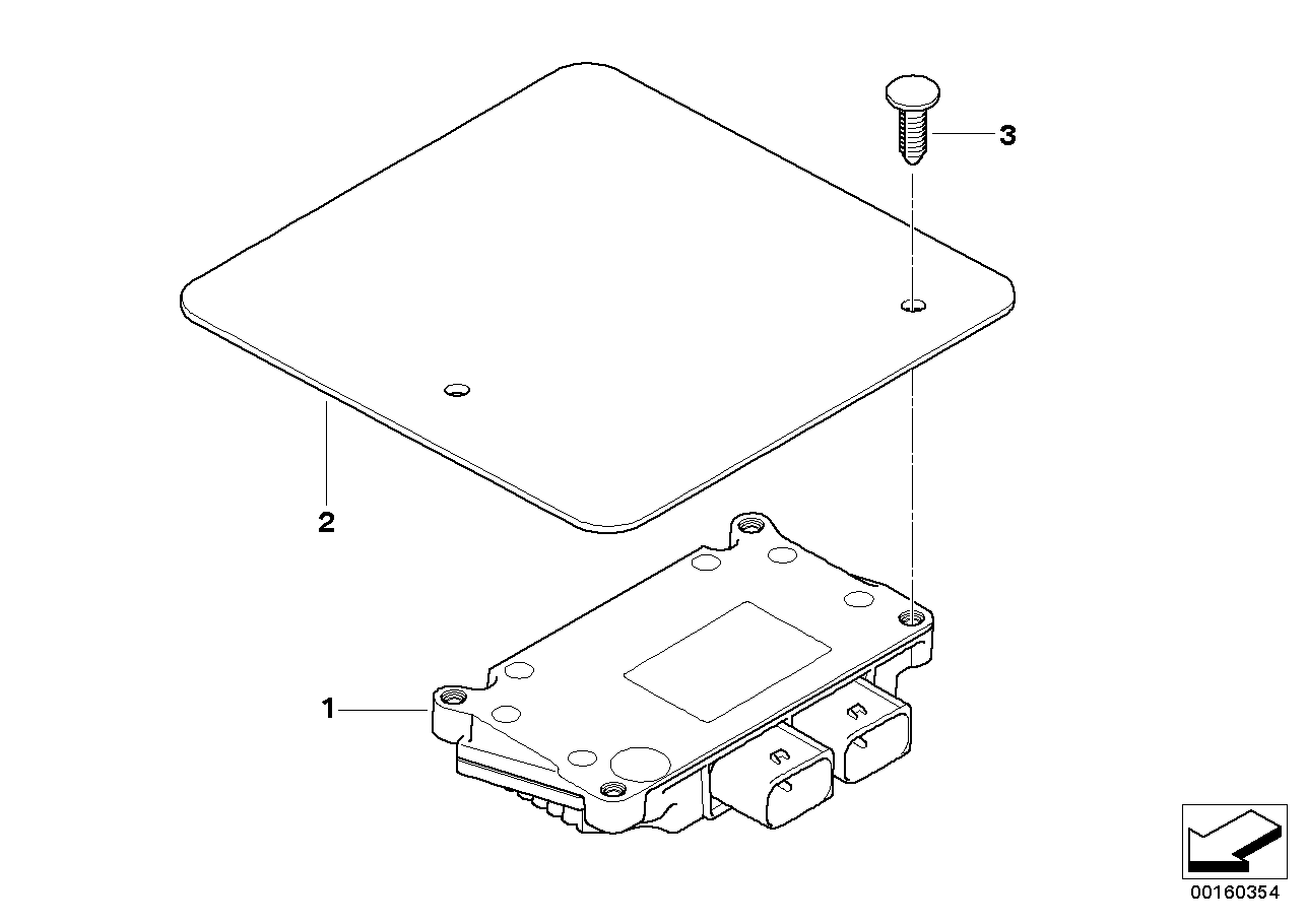 BMW 27607568756 Anti-Slip Cover