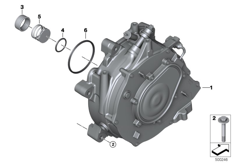 BMW 12317625712 Starter Motor Generator