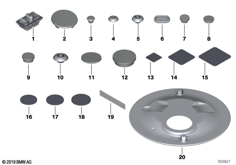 BMW 07147472364 SEALING FILM