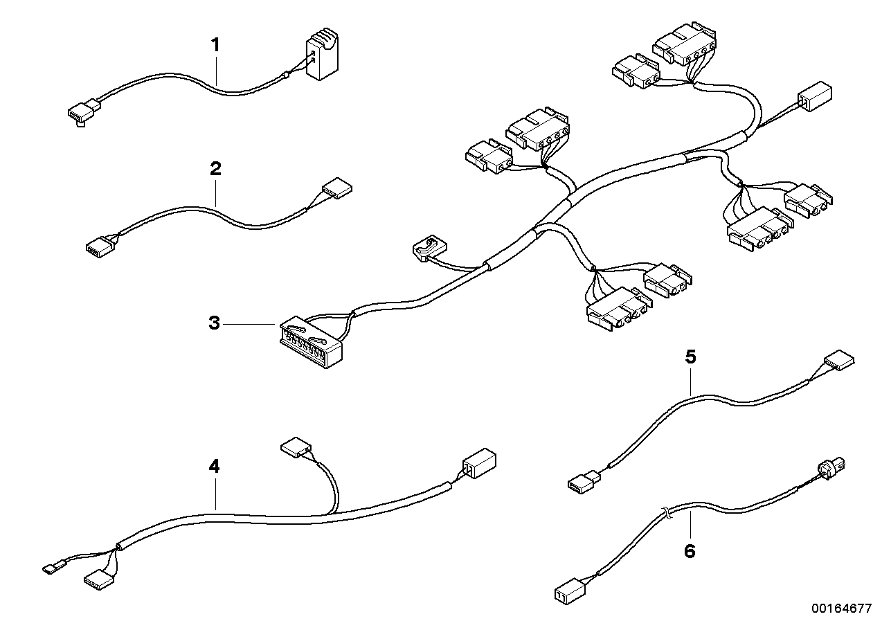 BMW 61126927572 Wiring Set, Seat Occupancy Identificat.